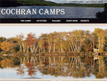 Tablet Screenshot of cochrancamps.com